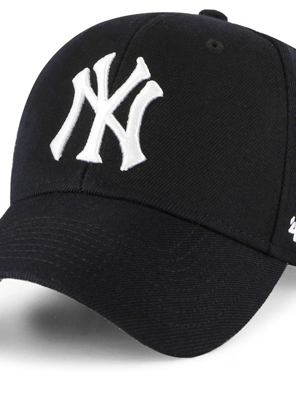 Black New York Yankees Baseball Cap with White logo
